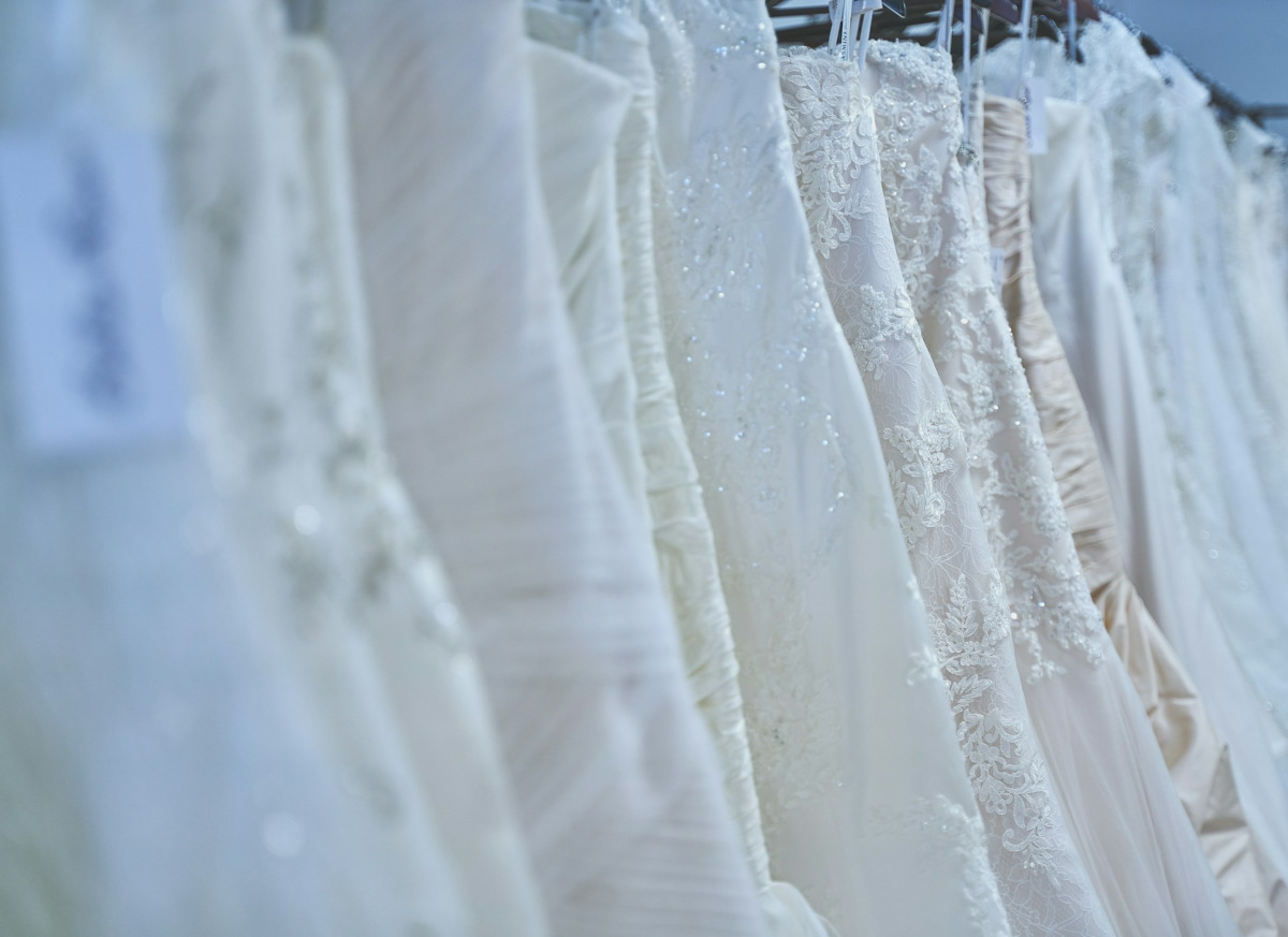 Come è fatto un abito da sposa?